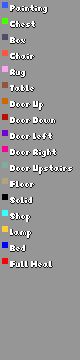 Color Codes for Custom Room Sprites